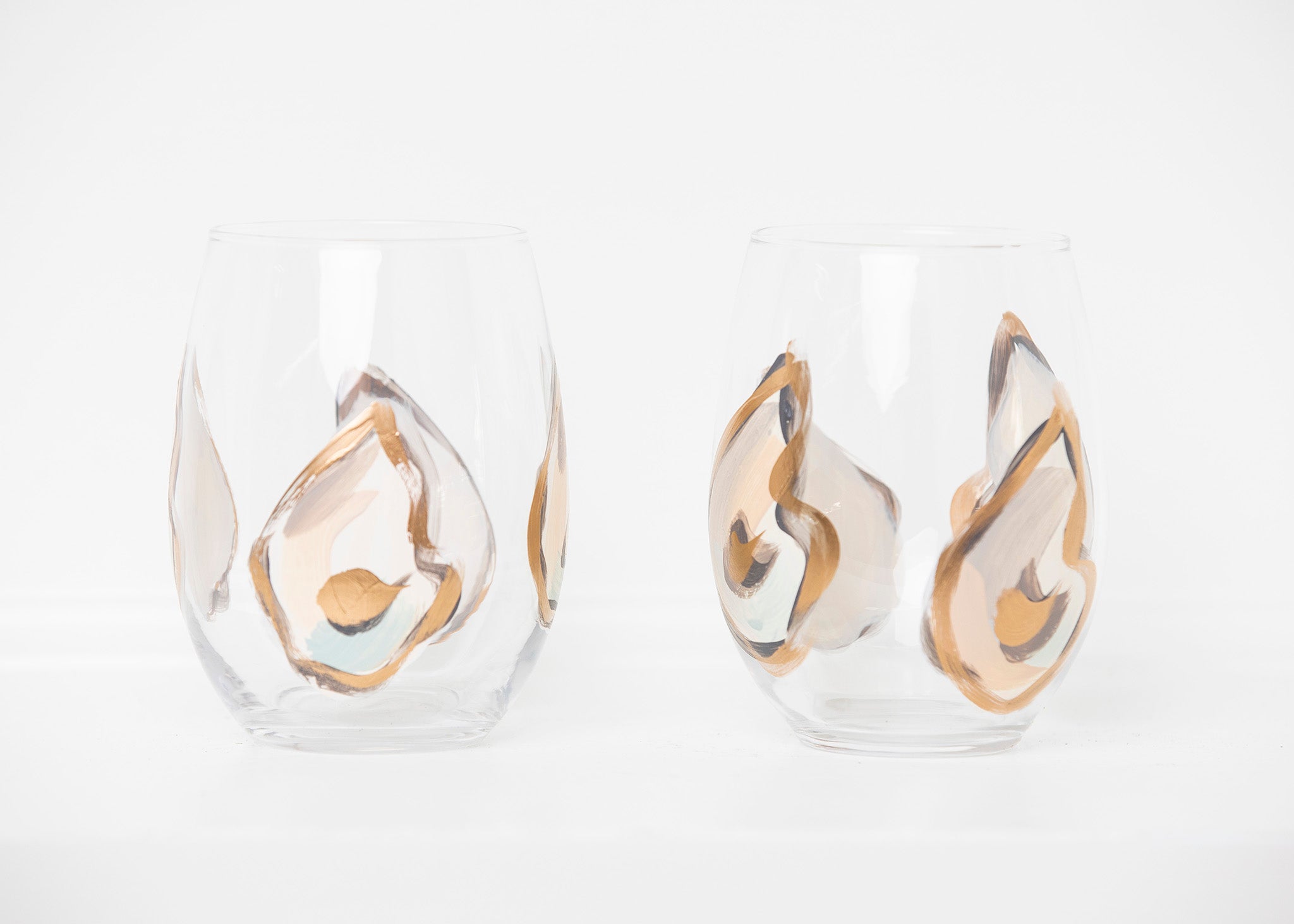 Stemless Flute: Oyster Minis