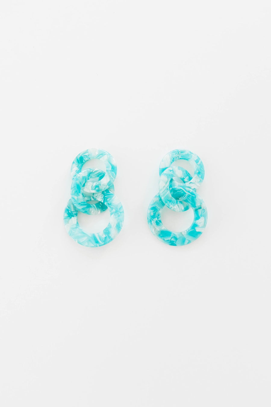 Triple Loop Earrings | Ocean